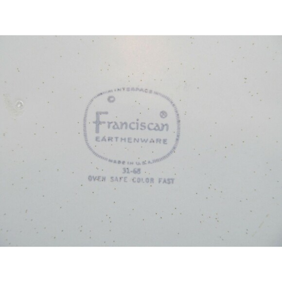 Franciscan Hacienda Green 11" Divided Bowl - Picture 5 of 12